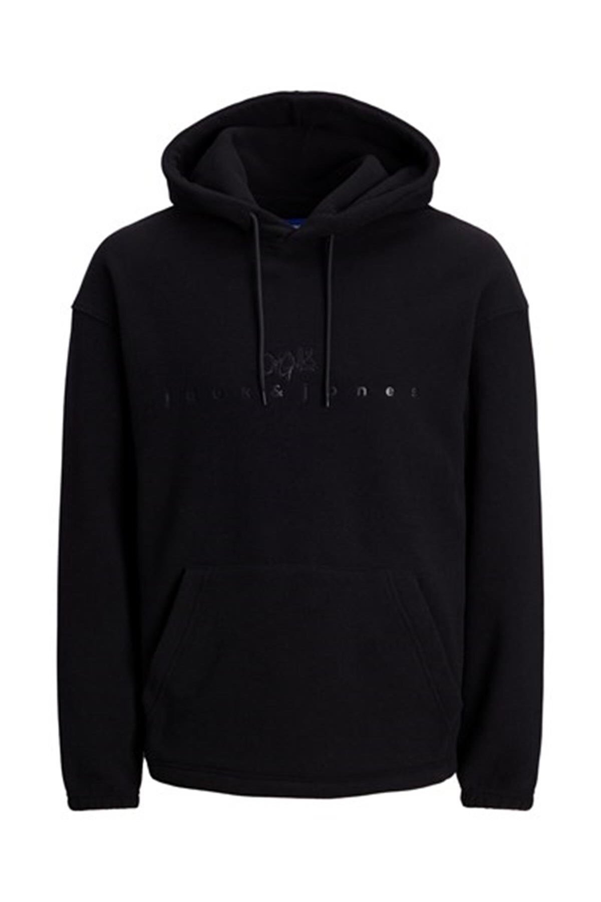 سویشرت مردانه Jack&Jones Originals Jorsilverlake Fleece Hood 12242470 — مشکی 12242470-1 — تصویر 4 از 5