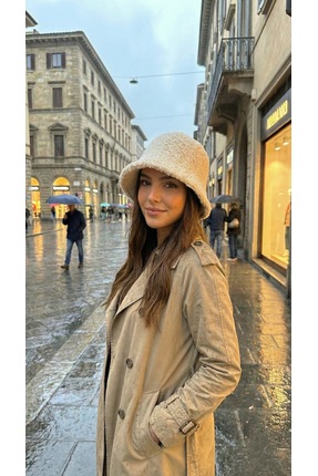 LAGRANZE Soft Cloud Kadın Bucket Şapka