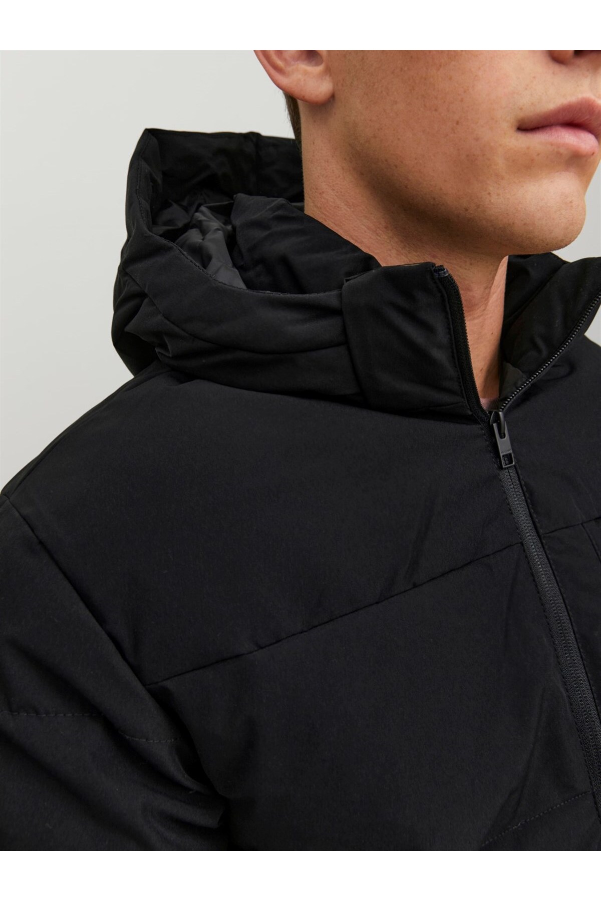 کاپشن مردانه راسته آستین بلند | جک اند جونز Jack & Jones 12214648 - تصویر 6