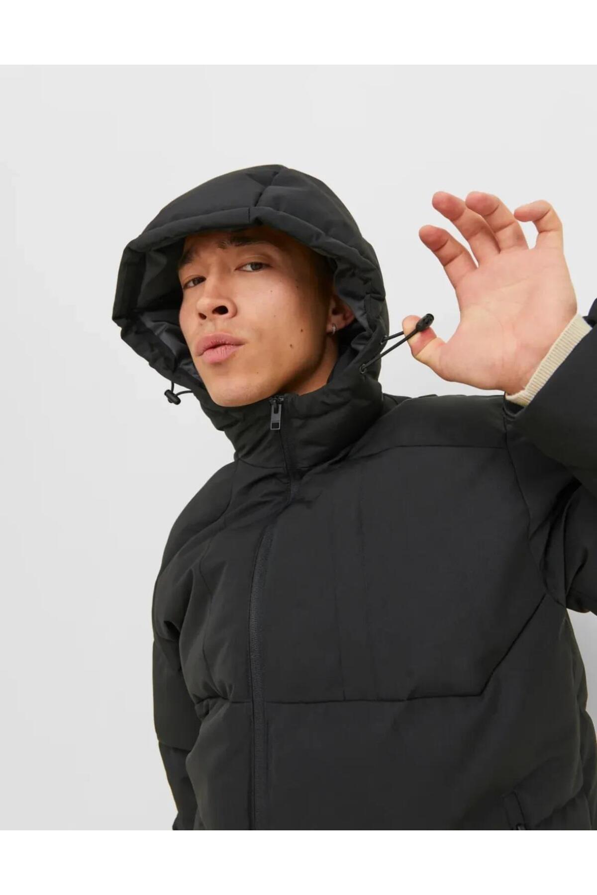 کاپشن مردانه راسته آستین بلند | جک اند جونز Jack & Jones 12239001 - تصویر 4