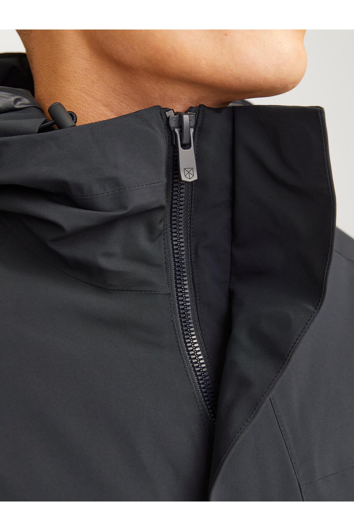 کاپشن مردانه راسته آستین بلند | جک اند جونز Jack & Jones TYCA3D5BE5B131EC09 - تصویر 4