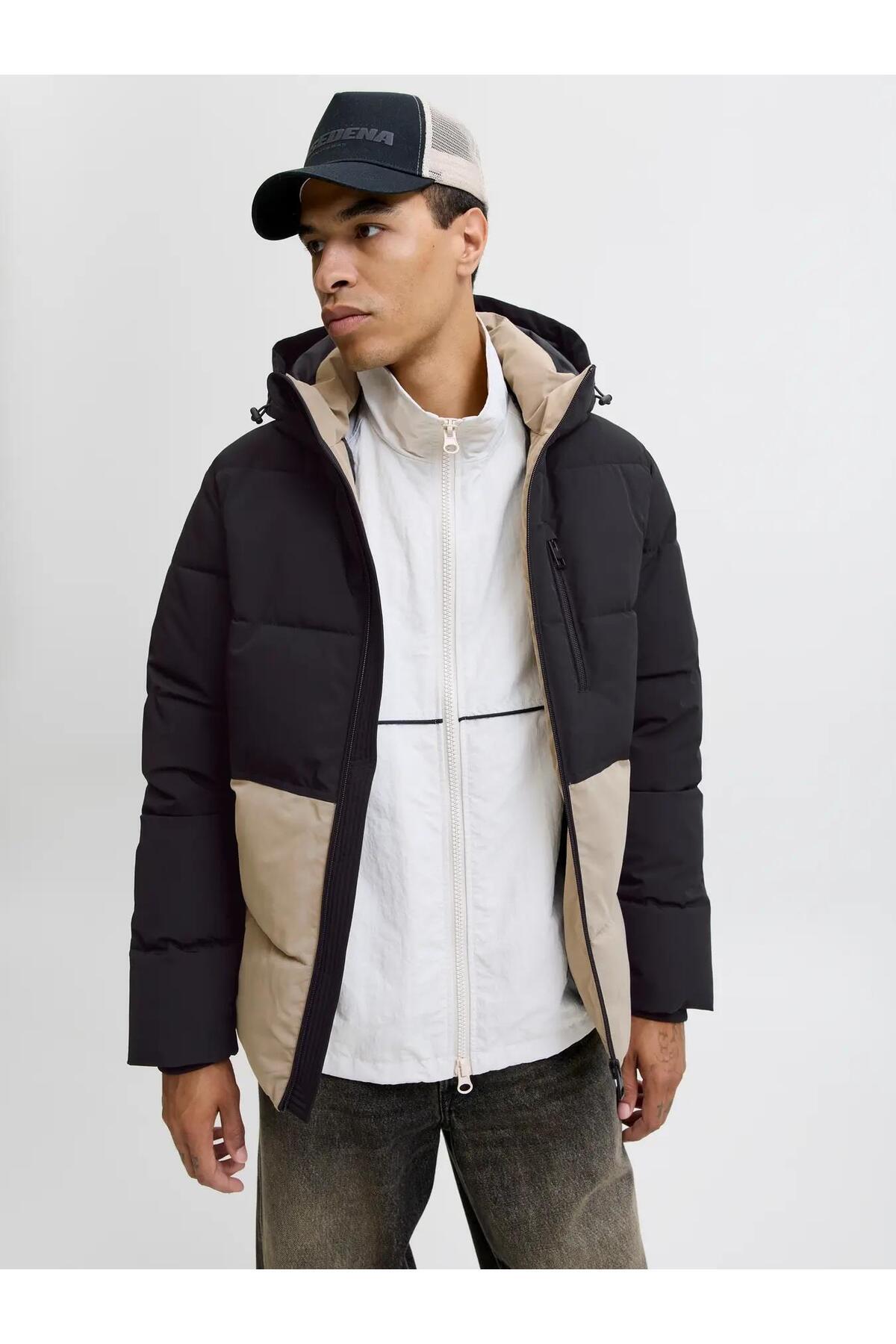 کاپشن مردانه راسته آستین بلند | جک اند جونز Jack & Jones 12278792 - تصویر 2