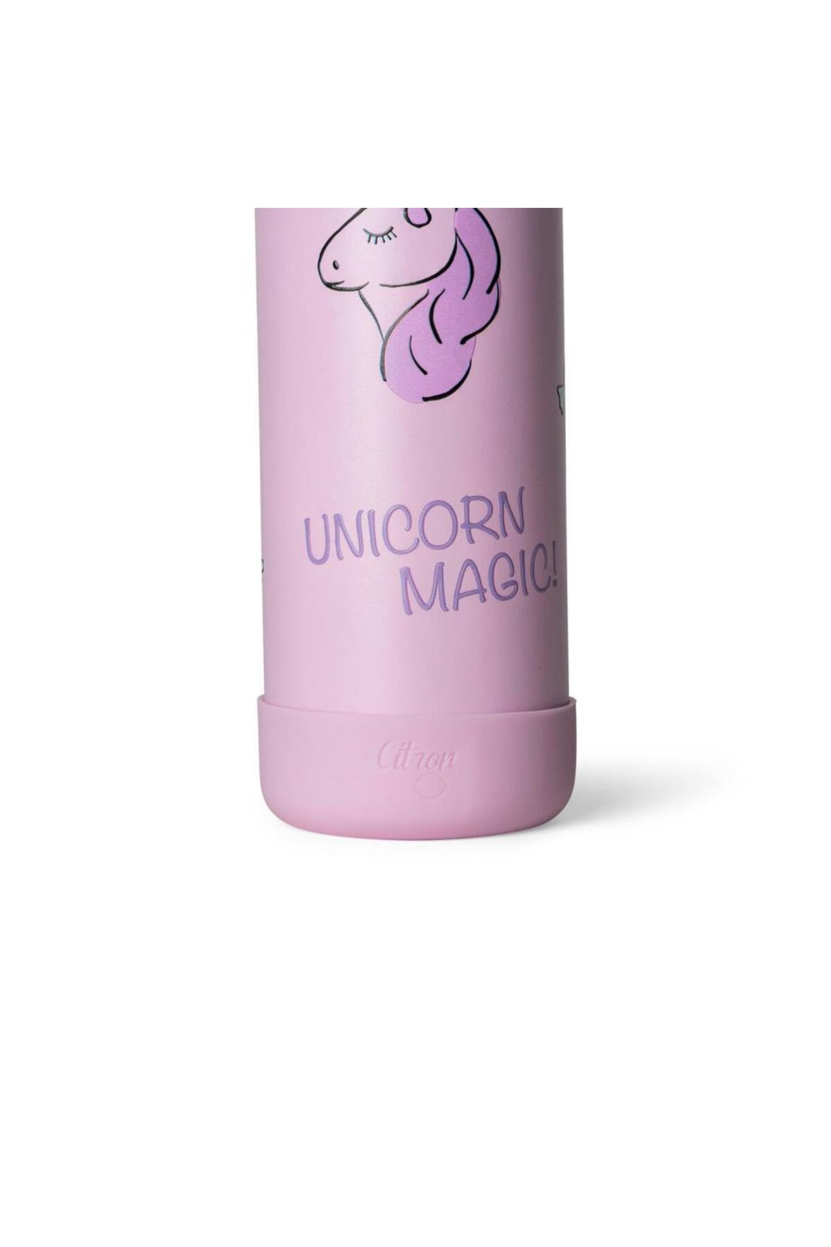 Citron 3 Katmanlı Paslanmaz Çelik Termos Seti 500 ml - Stormy Unicorn fotoğrafı 5 (önizleme)