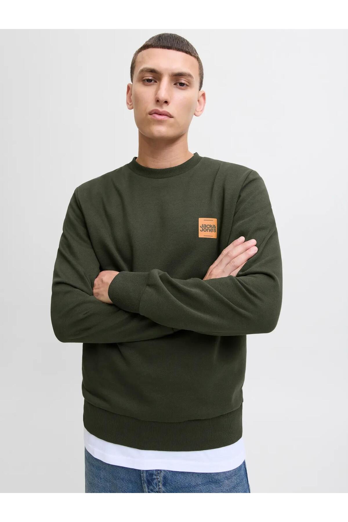 سویشرت مردانه جک اند جونز مدل Jjbrandy Ln کد 12279256 جک اند جونز سویشرت Jack & Jones