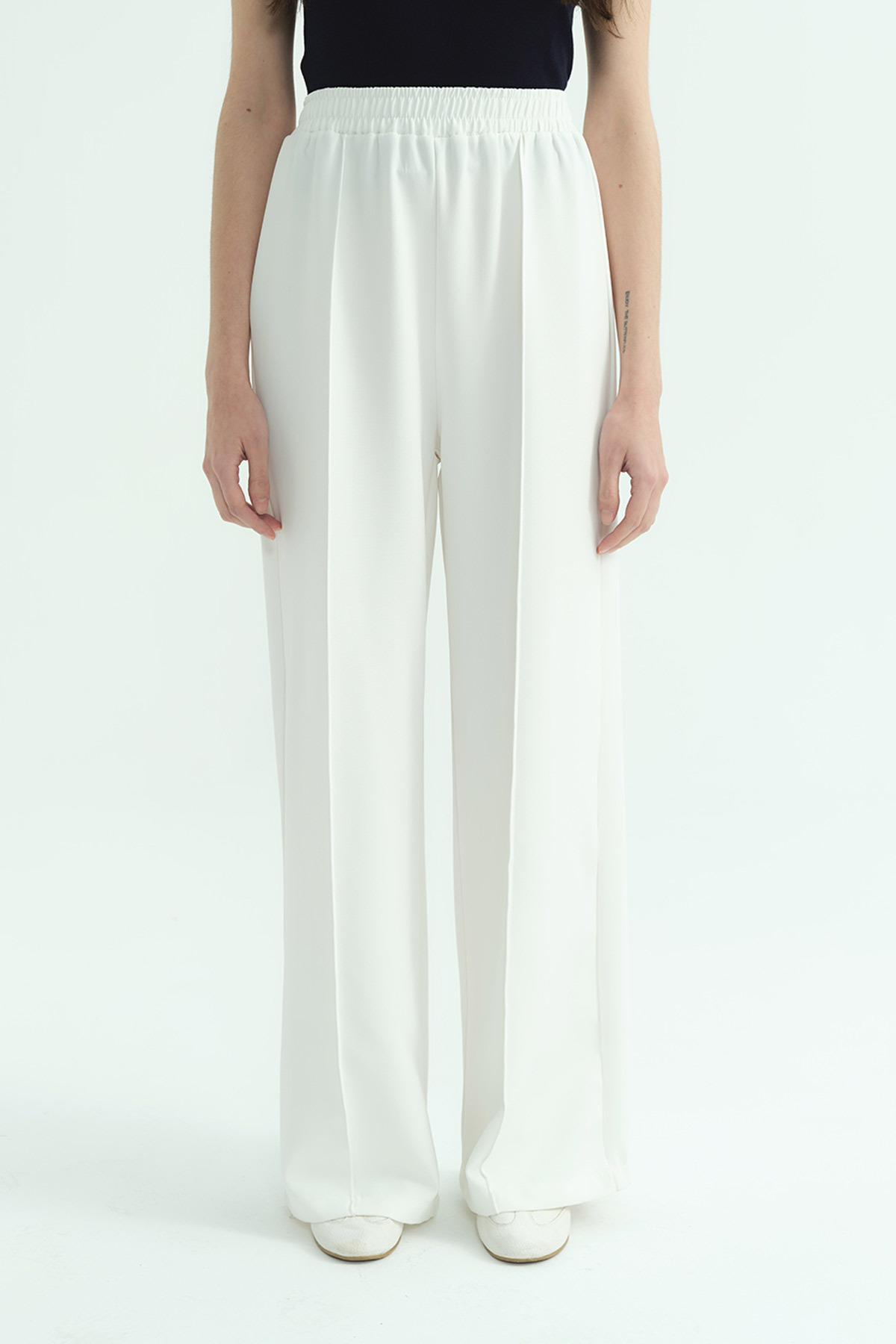 Hooopstore  Premium Ekru Pantolon - Görsel 3