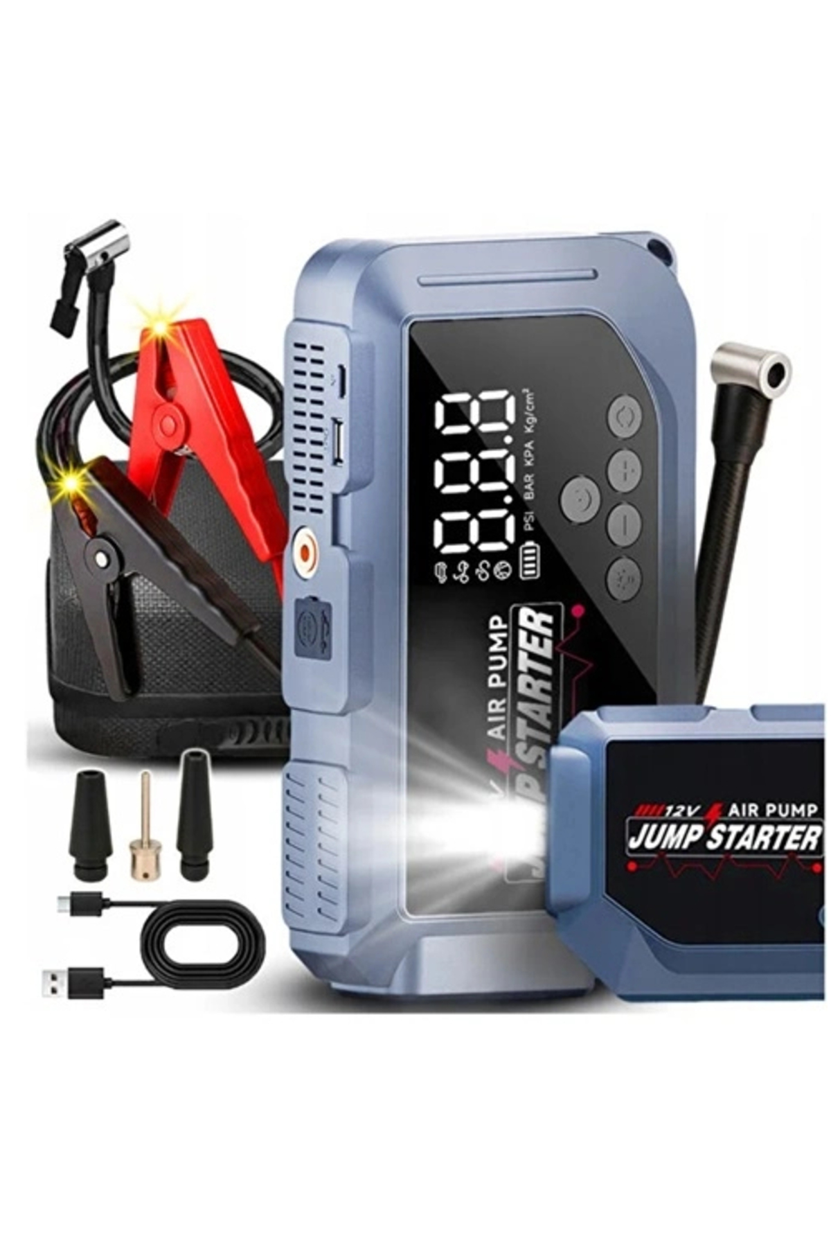 Vothoon VTN-605 Şarjlı 12.000 mAh Taşınabilir Çantalı Araç Akü