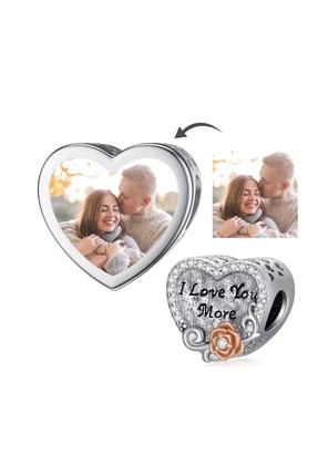 CHARM Kişiselleştirilebilir Sevgi Gümüş