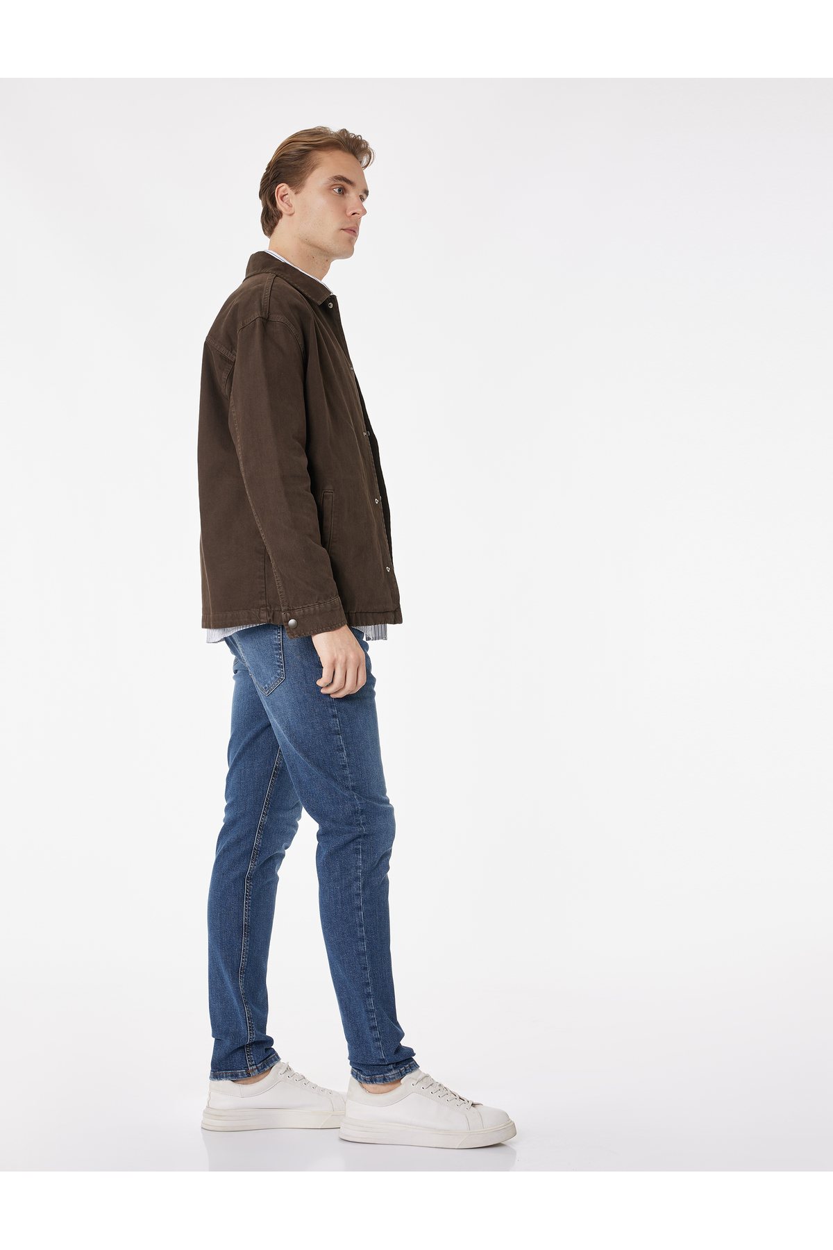 Koton  Normal Bel Slim Fit Jean Pantolon - Brad Jean - Görsel 2