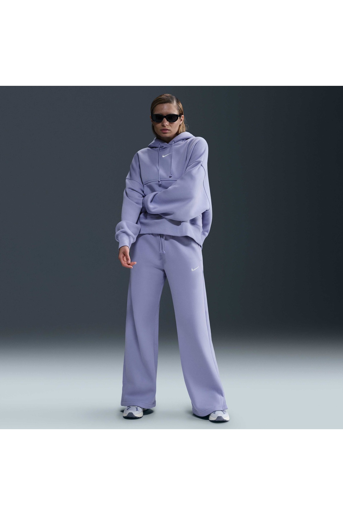 Nike Nsw Phoenix Fleece Hr Pant Wide Women's Fleece High-Waisted