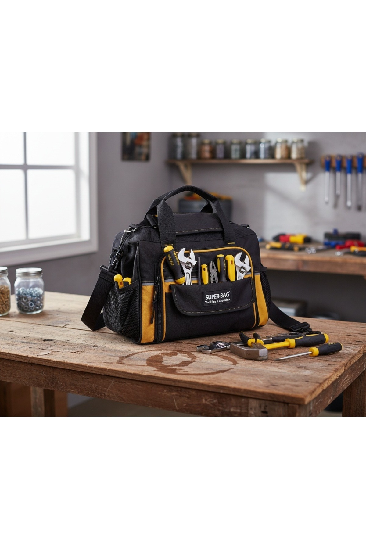 Tekreyonda Prof Bag ASR-2024 MAXTOLL-M Bez Takım Çantası Süperbag