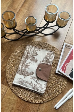 runa Fransız köylüsü desen kitap&ajanda kılıfı