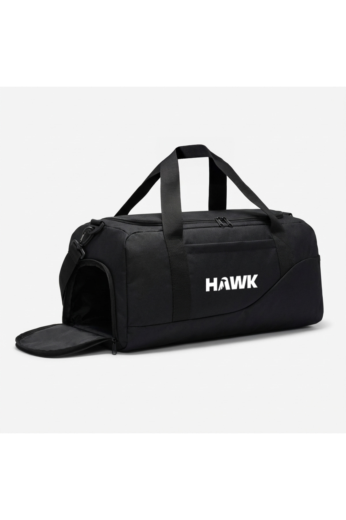 HAWK  Spor Ayakkabı Gözlü Gym Fıtness Valiz Seyahat Çok Amaçlı Unısex El Ve Omuz Valizi L Boy 50*25*23 CM - Görsel 3