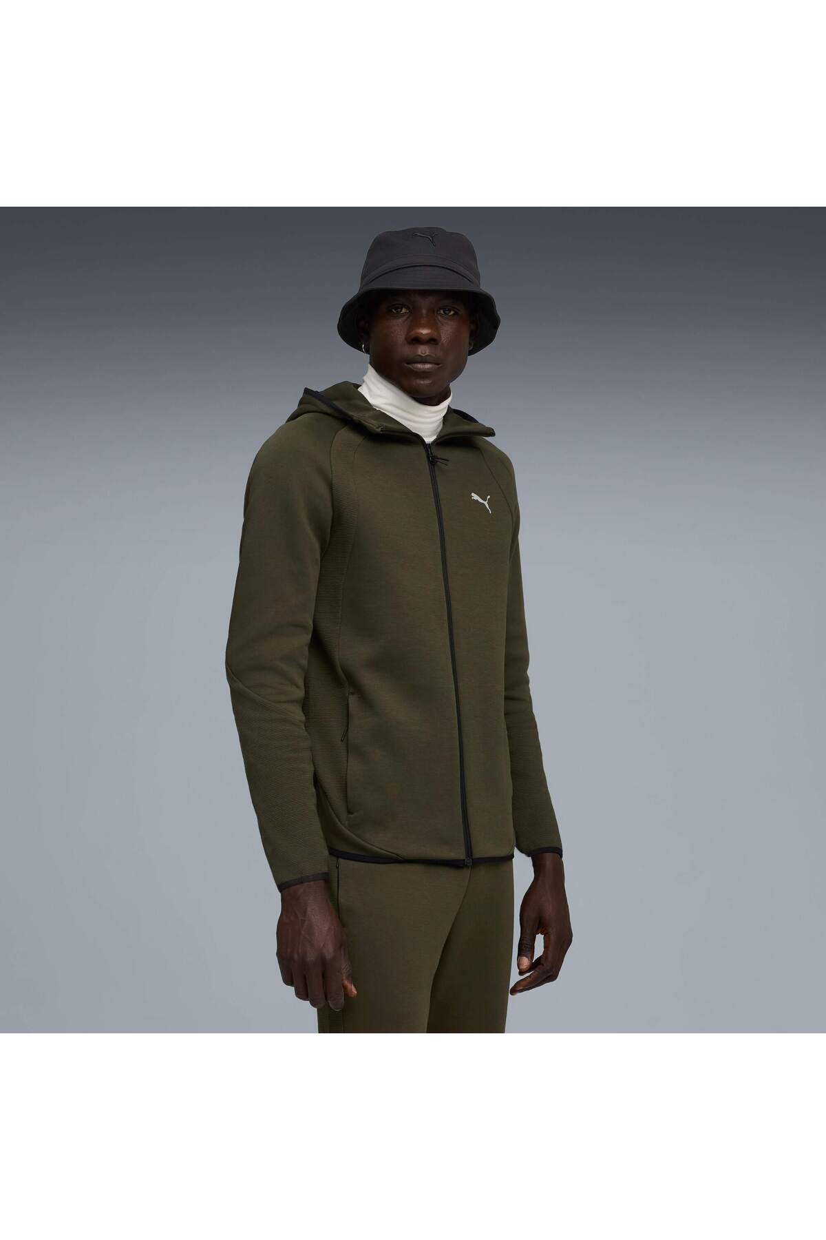 Puma EVOSTRIPE Erkek Kapüşonlu SWEATSHIRT görsel 5