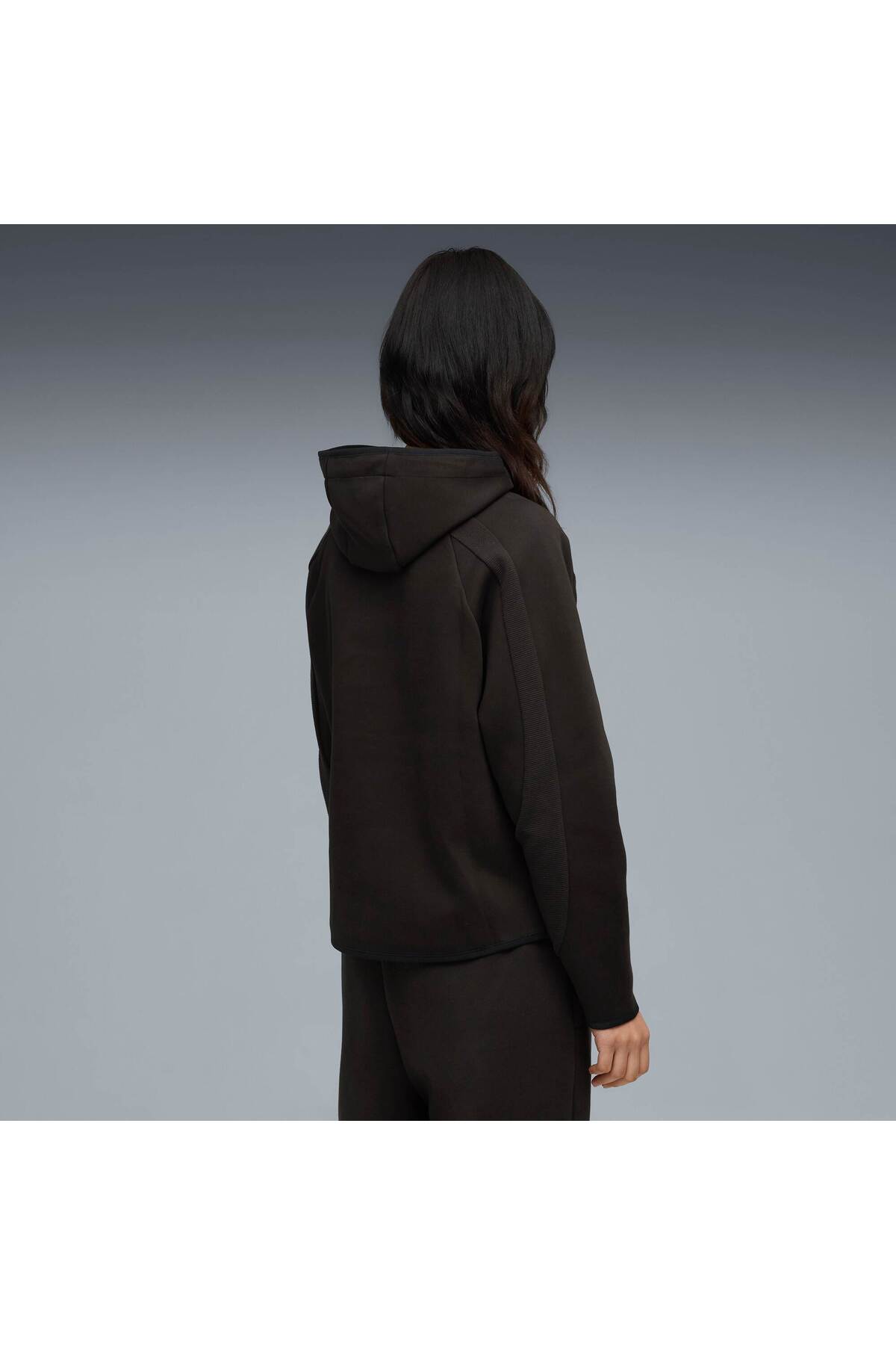 Puma EVOSTRIPE Comfort Kadın Kapüşonlu SWEATSHIRT görsel 3