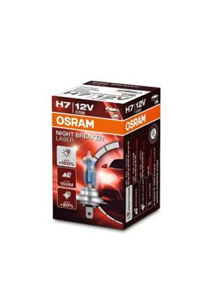 Osram H7 Ampul Halogen %150 Ekstra Aydınlatma 12V 55W |