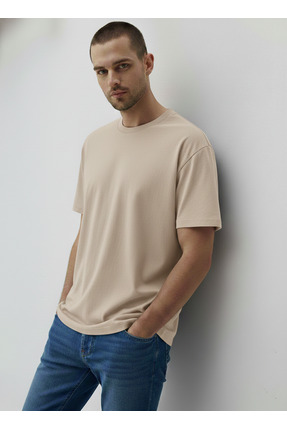 Vagon Moda Evi Erkek Relaxed Fit Kısa Kollu Premium Basic Pamuklu Tişört