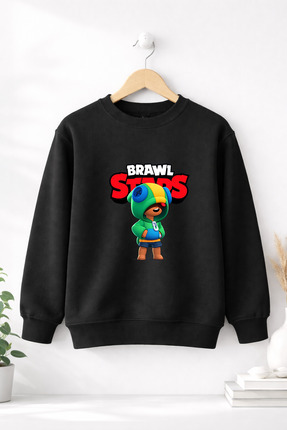 petite pati Brawl Serisi Leon Sweatshirt (3 iplik %100 Pamuk şardonlu)