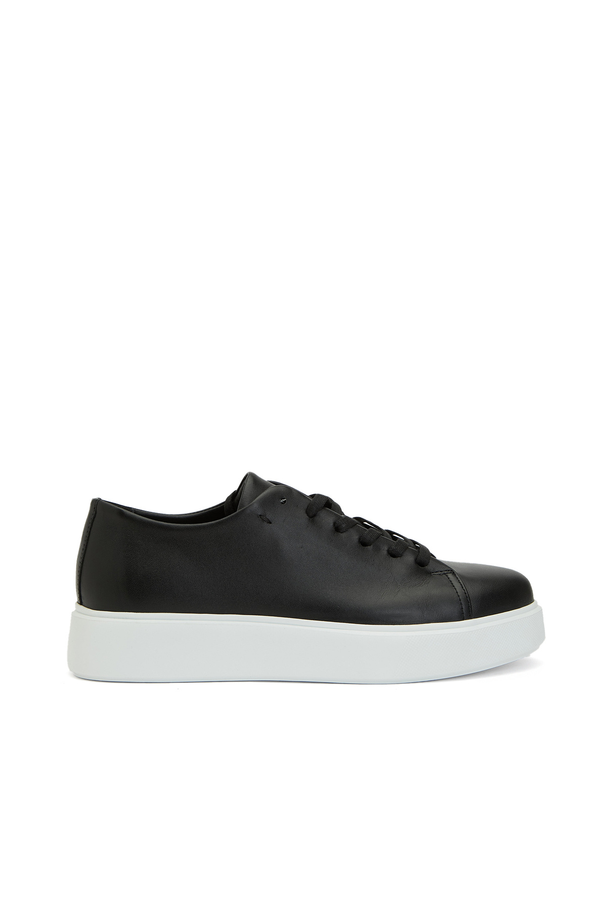 Women's Black Leather Shoes