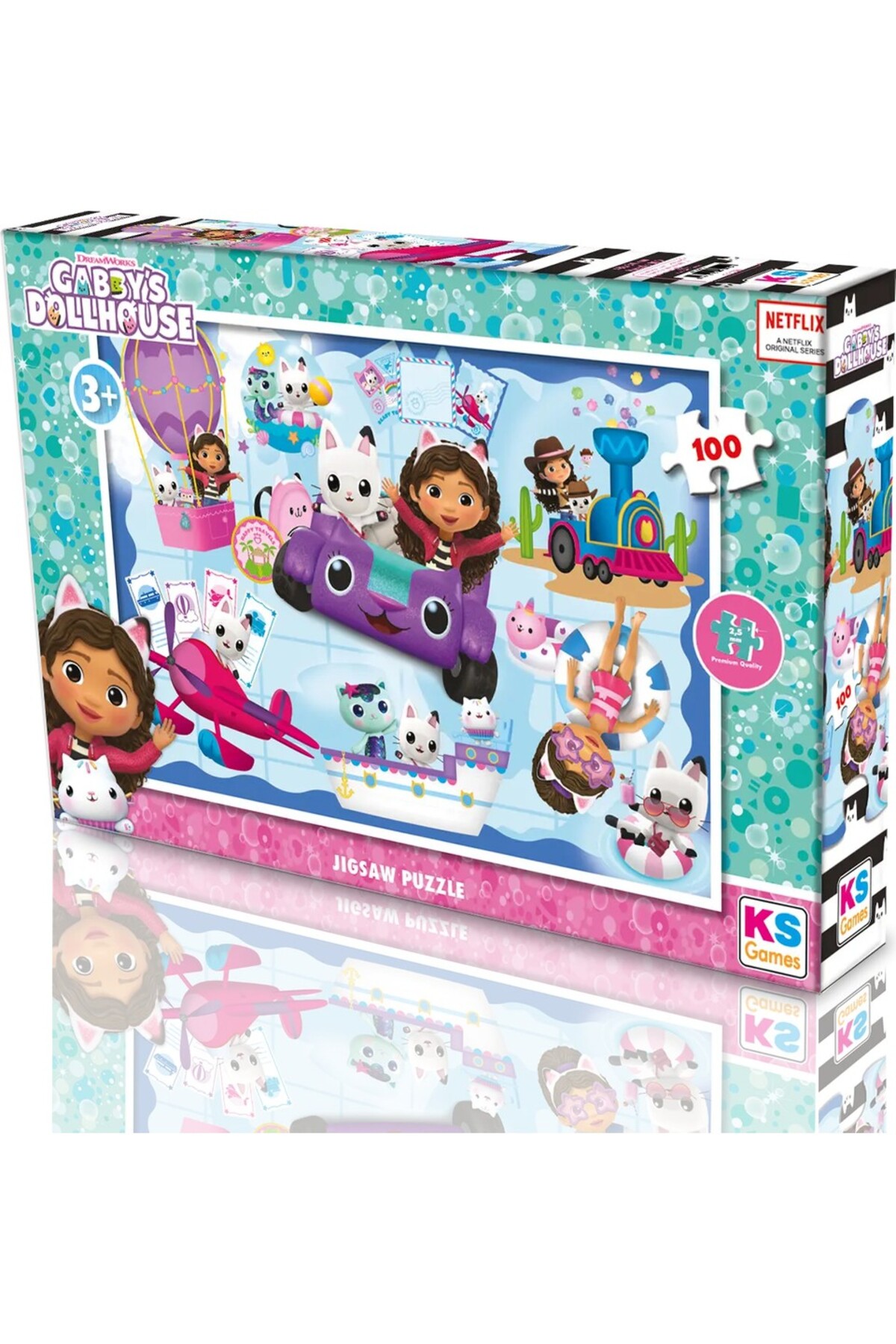Gabby Dollhouse Gabbys Dollhouse Puzzle 100 Parça Gb714 - Fiyatı