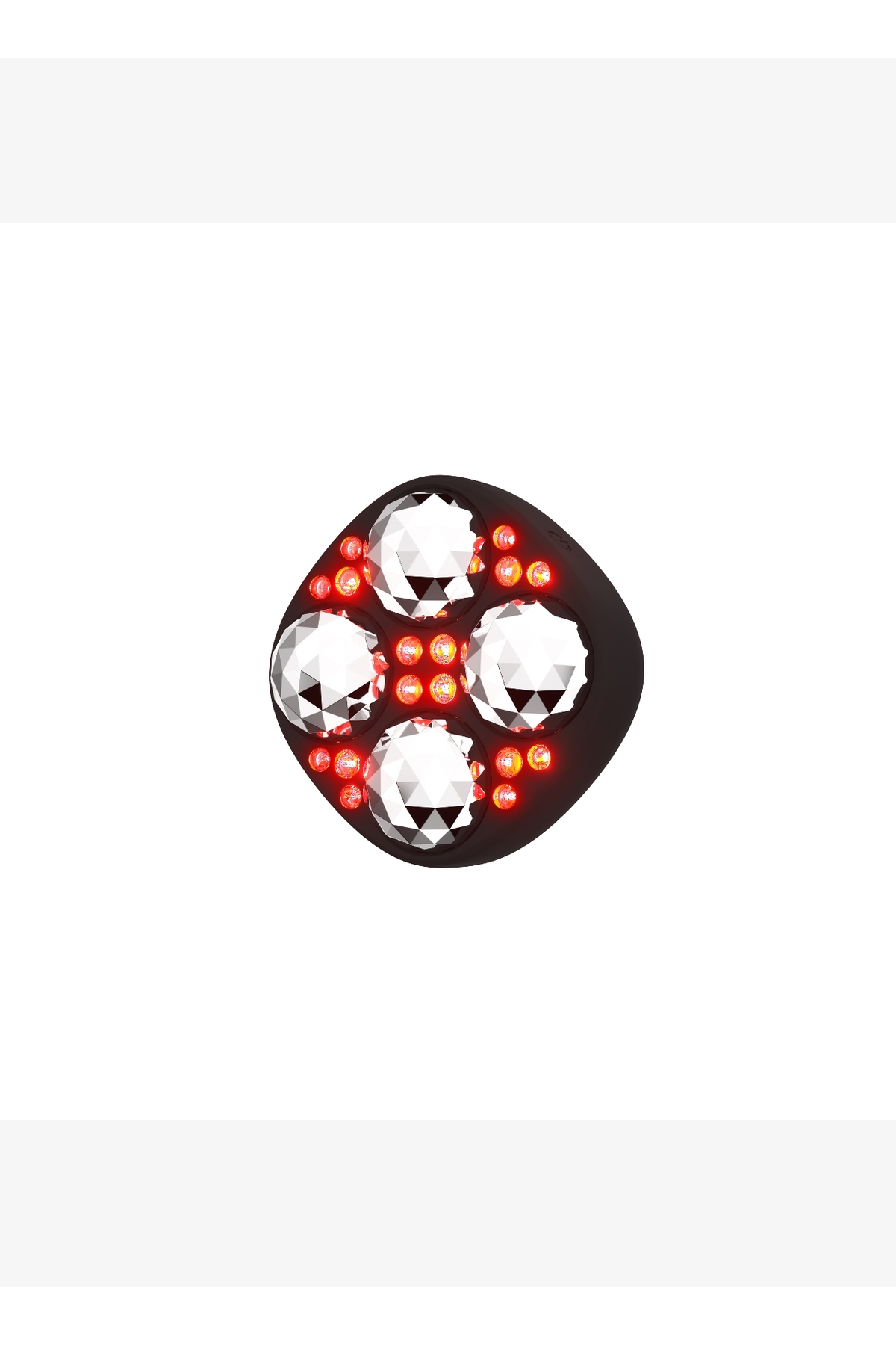 FAQ™ 411 Çift Mikro Akımlı LED'li Vücut Sıkılaştırma Cihazı — مشکی F0464
