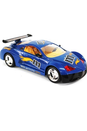 BLUEST SHOP Famous Car Uzaktan Kumandalı Şarjlı Araba Full Fonksiyon Mavi