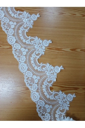 DANTEL GÜPÜR FRANSİZ DANTELL 1 MT KREM