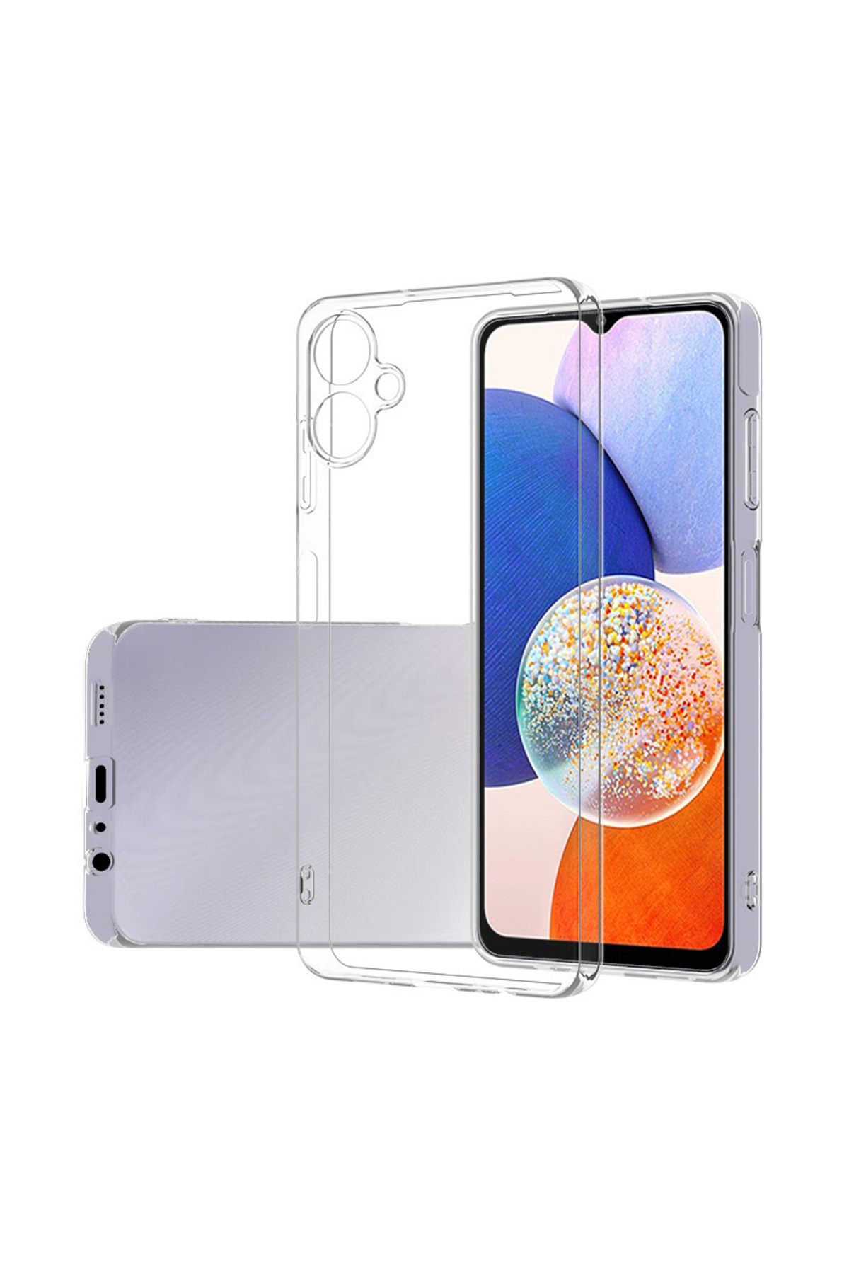 Galaxy A06 Kılıf NXXA Süper Silikon Kapak - Şeffaf
