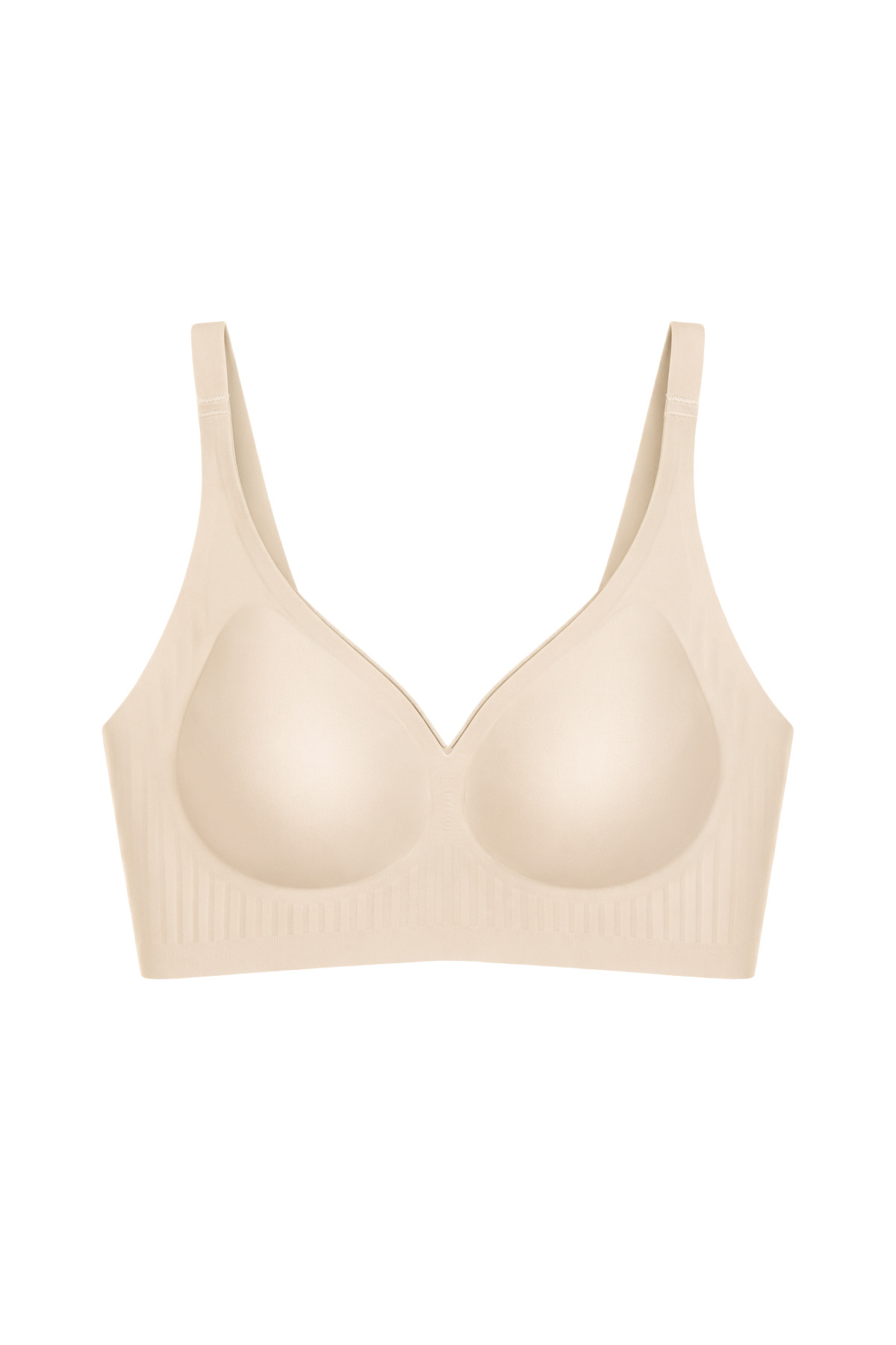 Cottonhill Seamless Bra - Slight | Ten Lazer Kesim Dikişsiz Dilim Detaylı Balensiz Kadın Sütyen