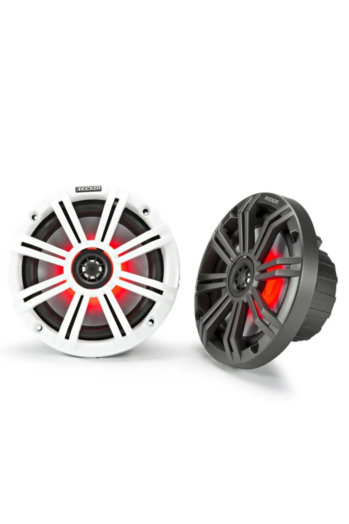 Genel Markalar KM84L LED AYDINLATMALI Marin Hoparlör (Ø 200mm-Çift