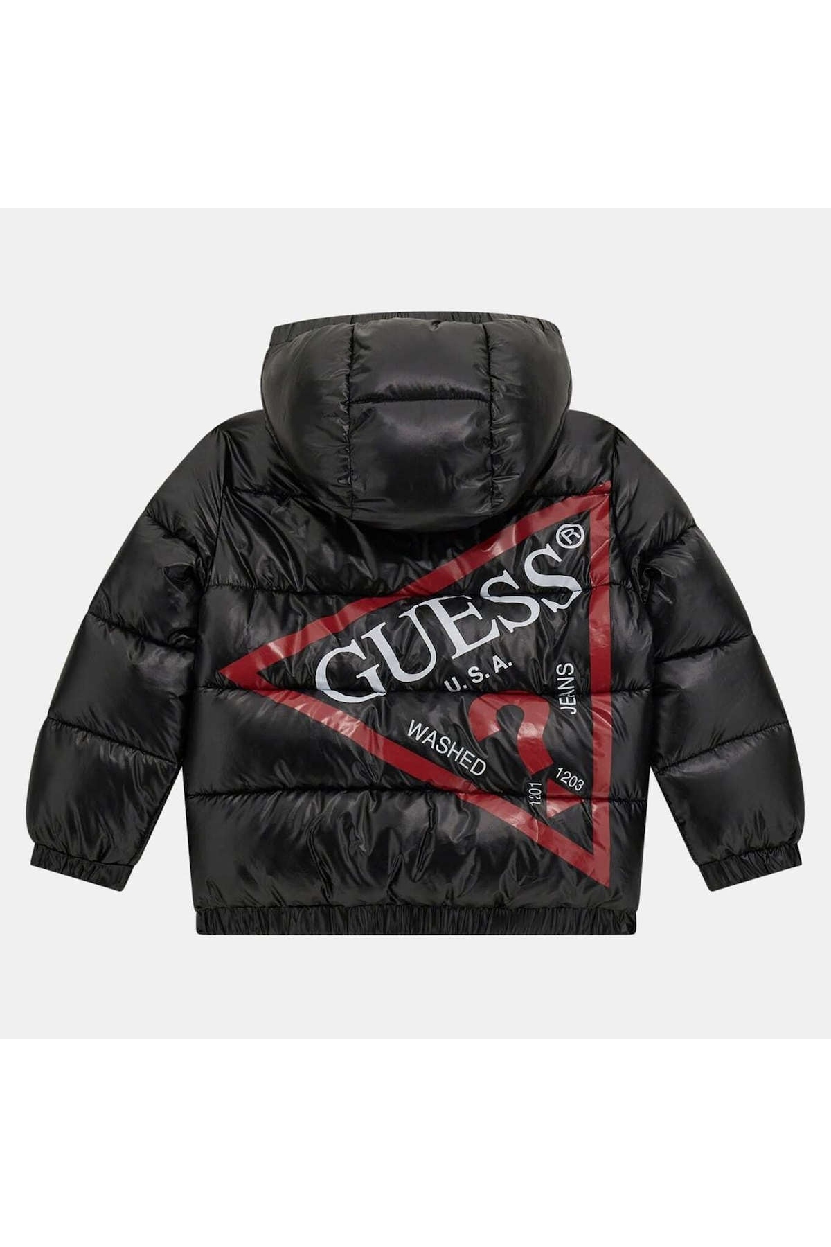 Guess HOODED PADDED JACKET fotoğrafı 2 (önizleme)
