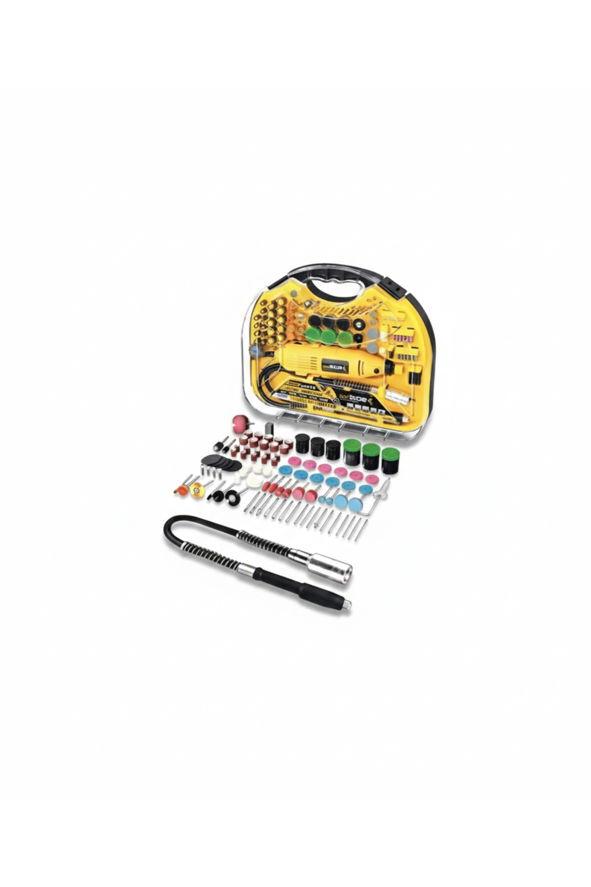 Sgs 130W Hobi Gravür Seti 211 Parça – Mini Taşlama, Kesme, Zımpara