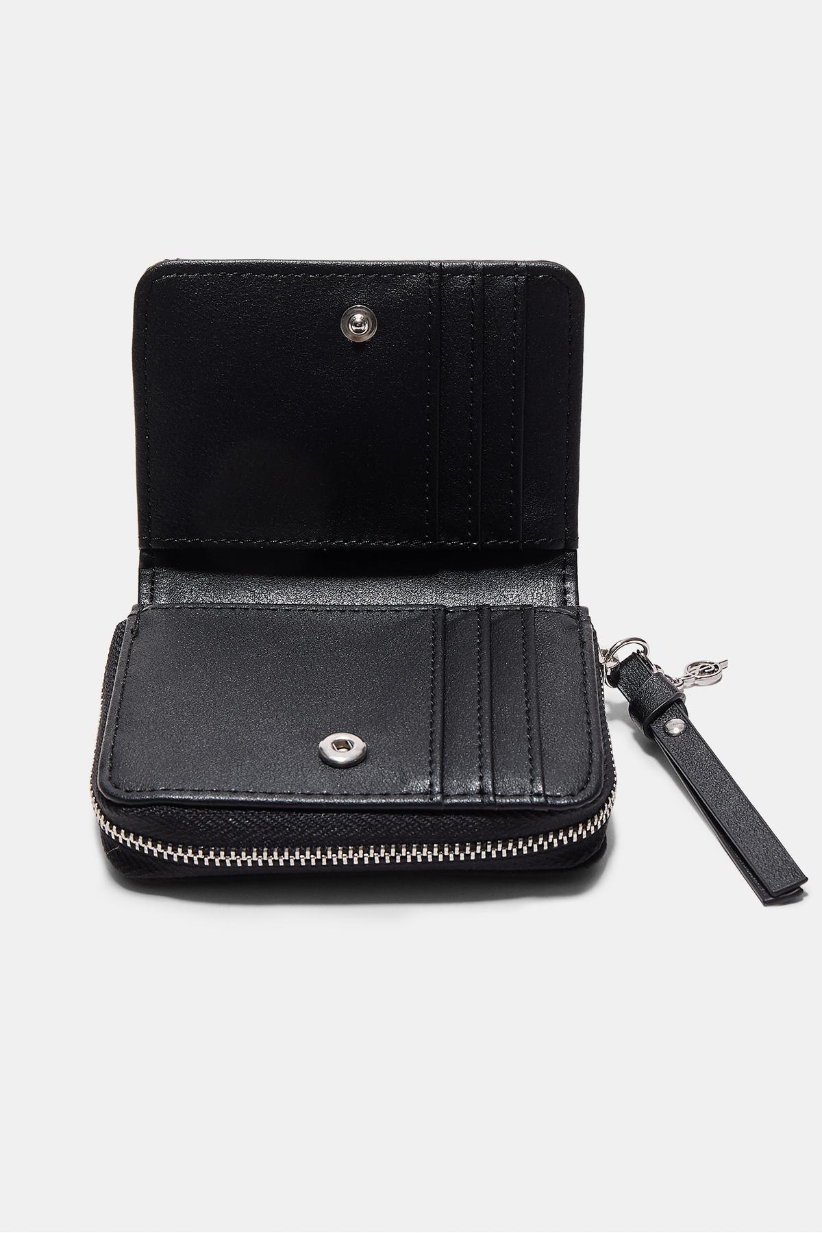 Stradivarius  Puantiye desenli kartlık cüzdan - Görsel 2