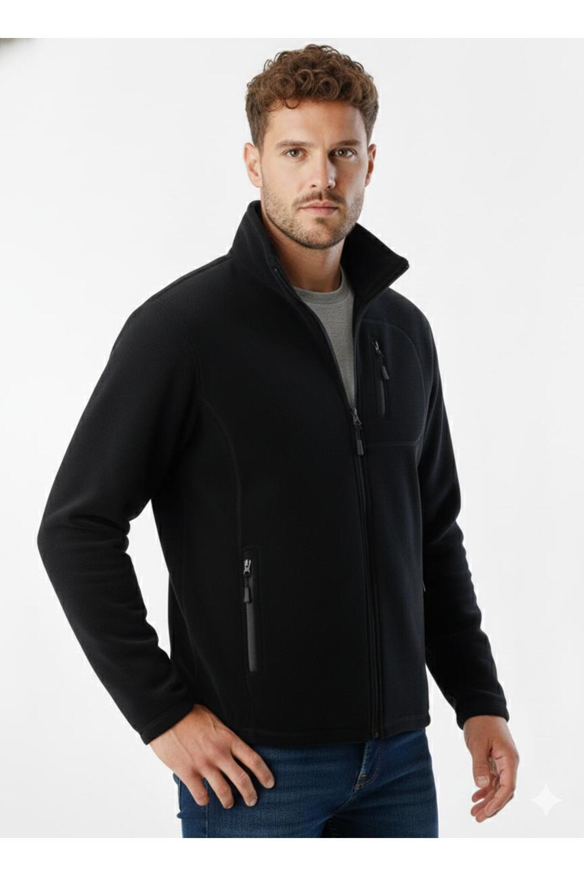 2'li Unisex Anti-pilling Tüylenme Yapmayan Standart Fit Soğuk Geçirmez Polar — رنگارنگ pndyikltmplr — تصویر 4 از 4