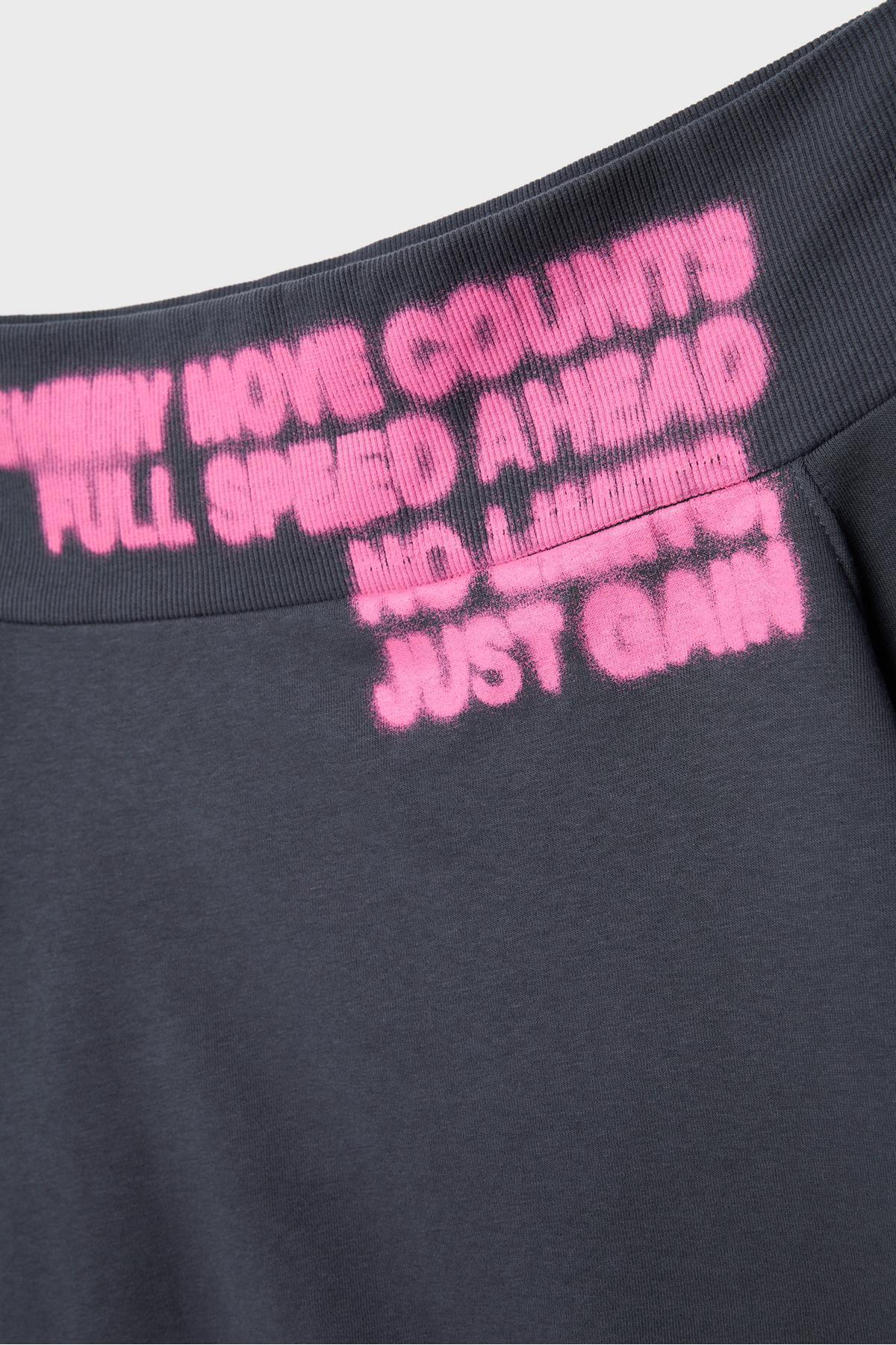Stradivarius  Kayık yaka oversize sweatshirt - Görsel 4