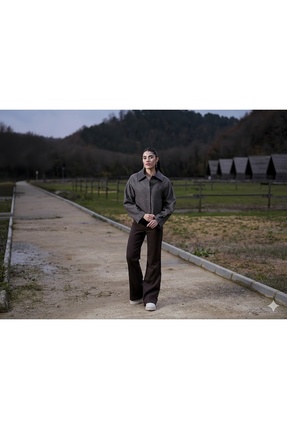 Maelle Studio Maelle Dark Cocoa Dark Ceket