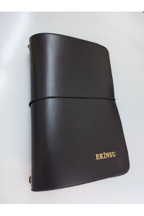 GALANDE Hakiki Deri A5 Defter Kabı - Kılıfı – El Yapımı - İçe Katlanan Model ...