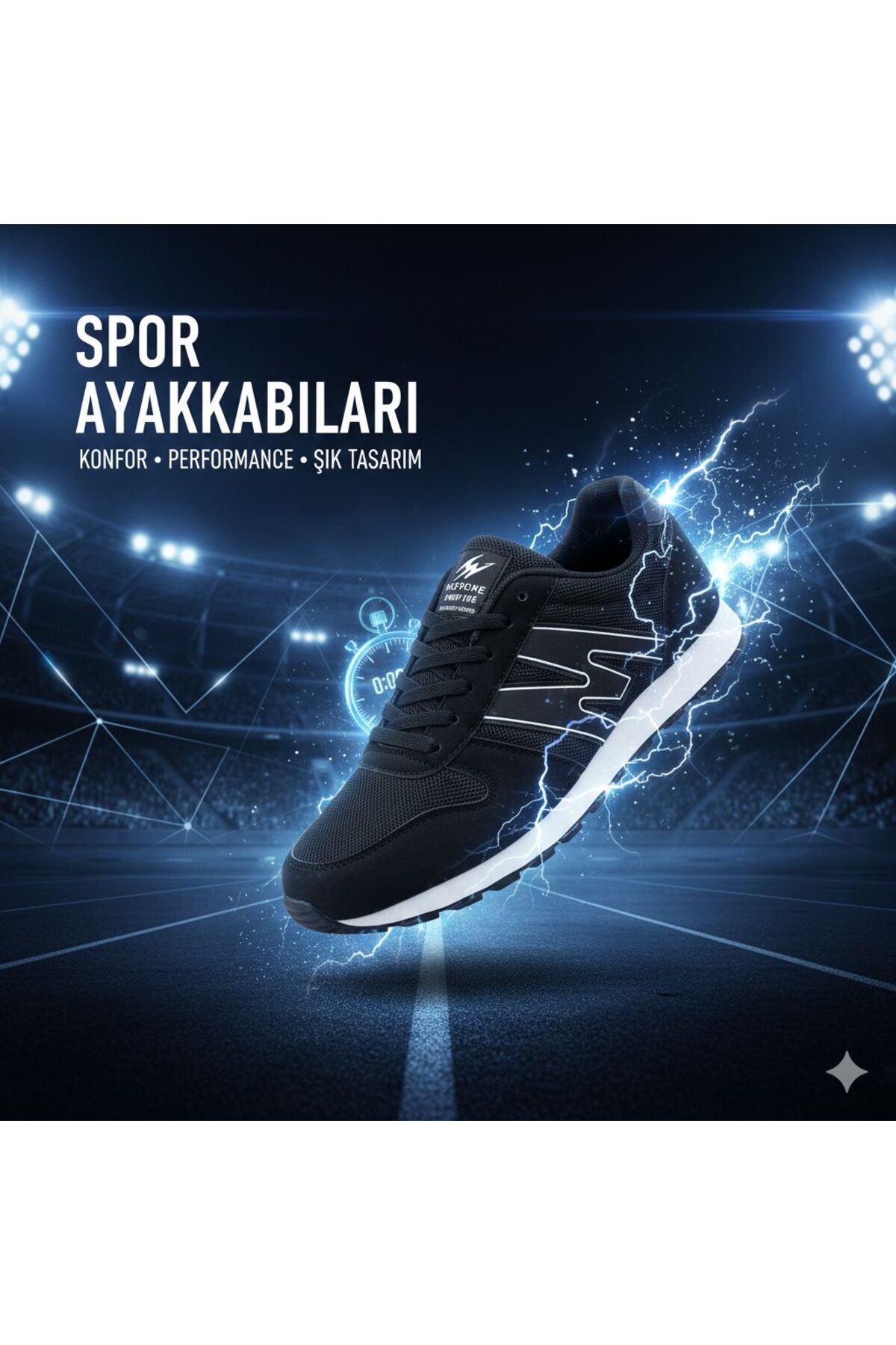 LİGSTAR Unisex Spor Ayakkabı Günlük Rahat Ve Esnek görsel 6