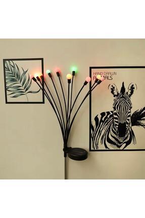 FB Cup 2 Adet 10 Başlıklı Renkli Güneş Enerjili Bahçe Dekoratif Aydınlatma - ...