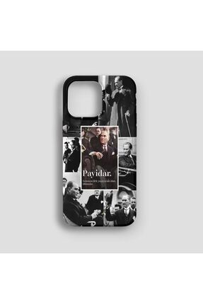 ARTEBA Global iPhone 13 Uyumlu Atatürk Anı Premium İçi Kadife Lansman Telefon...
