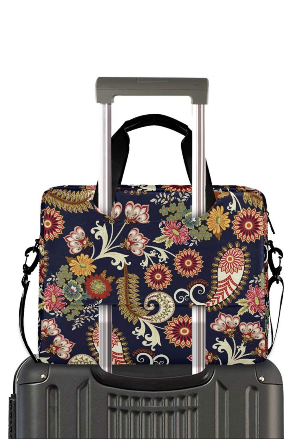 woys  2 YIL GARANTİLİ -Desenli 16 inç Bilgisayar Çantası - Desenli Notebook Çantası - Su Geçirmez Kumaş - Görsel 6