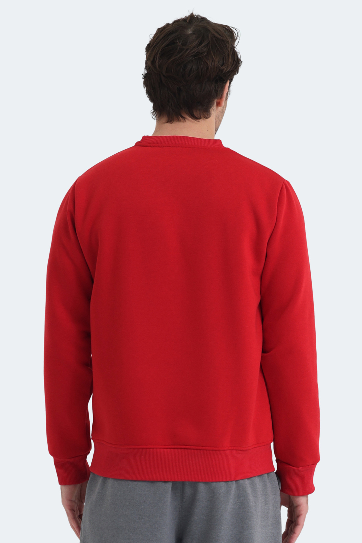 Slazenger MEGAR I Erkek Kırmızı Sweatshırt - Fiyatı, Yorumları