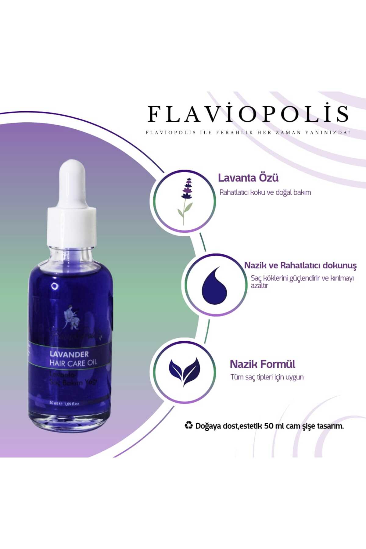 LAVANDER HAİR CARE OİL 50 ML — 283 — تصویر 2 از 8