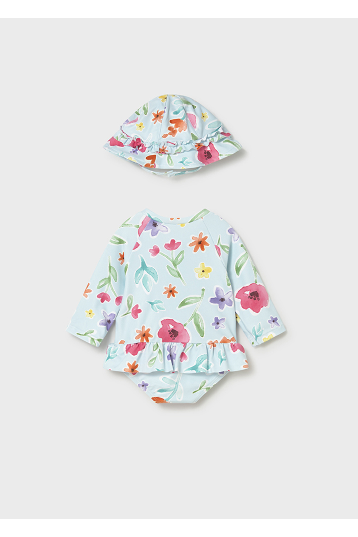 Mayoral Yenidoğan bebek Mayo ve güneşten koruyucu şapka fotoğrafı 4 (önizleme)