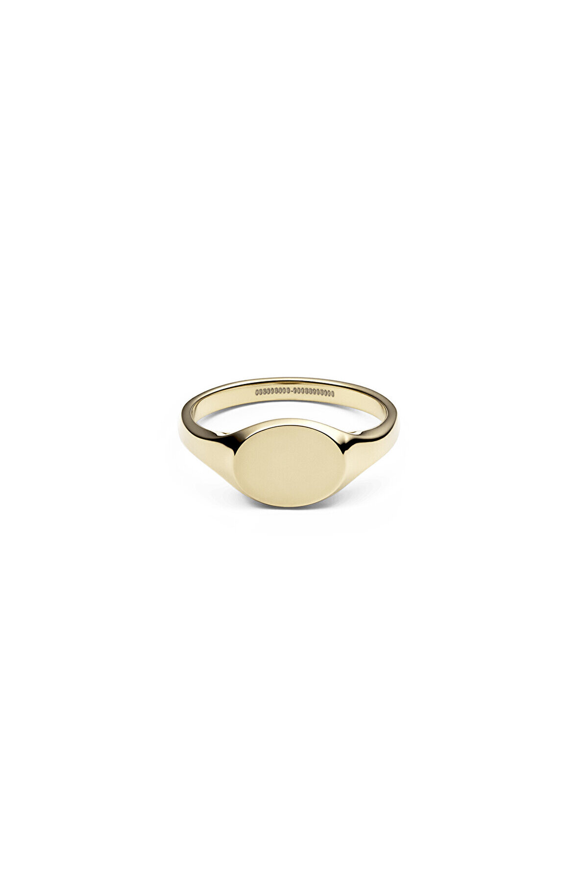 Classic Mini Signet Ring Gold