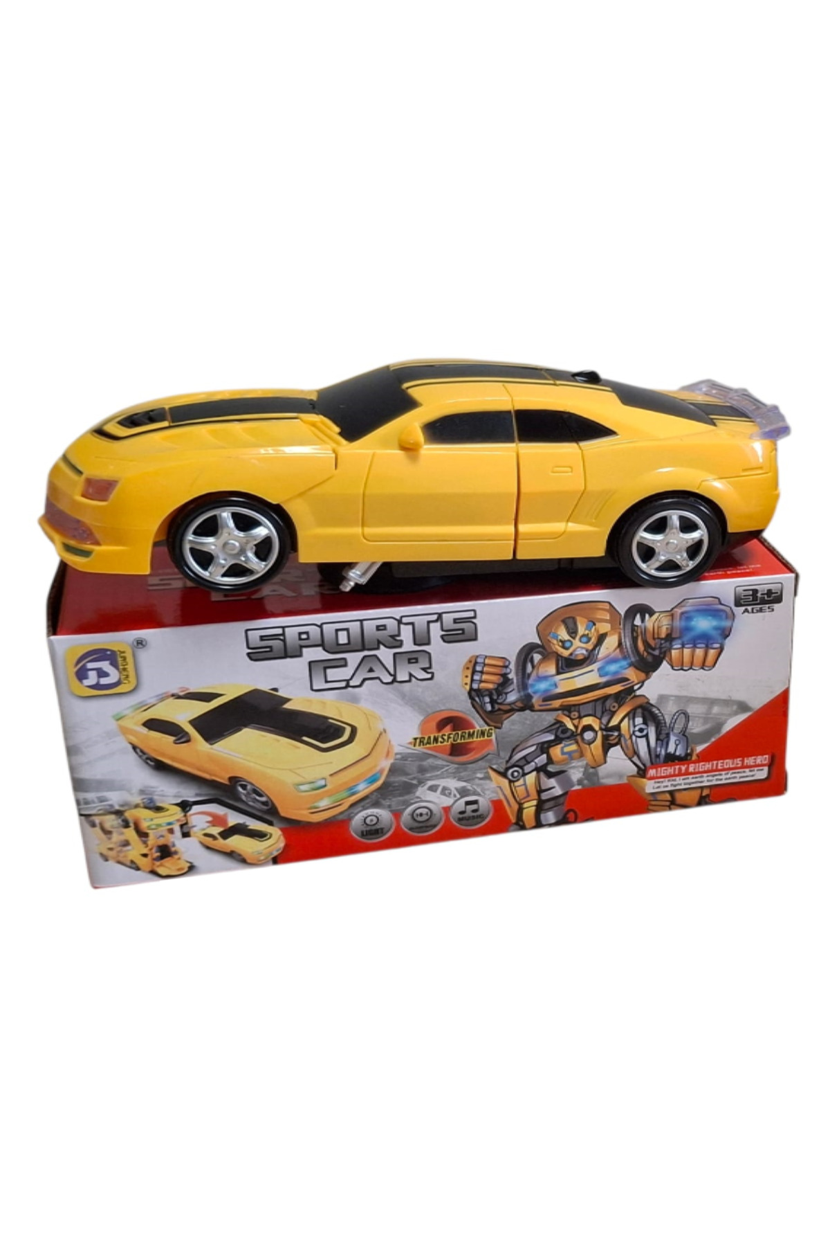 Pofika Transformers Bumblebee Robota Dönüşebilen Oyuncak Araba