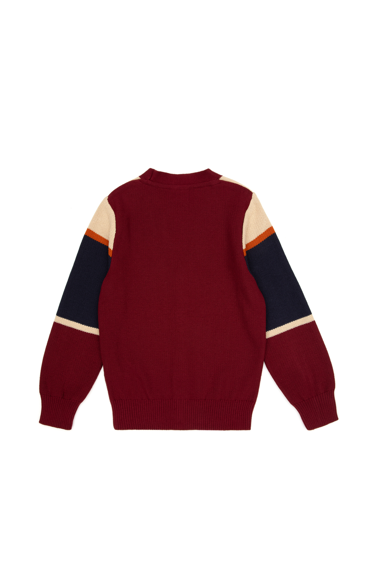 ژاکت بافتنی زرشکی پسرانه U.S. Polo Assn. مدل 50317116-VR014 — 2