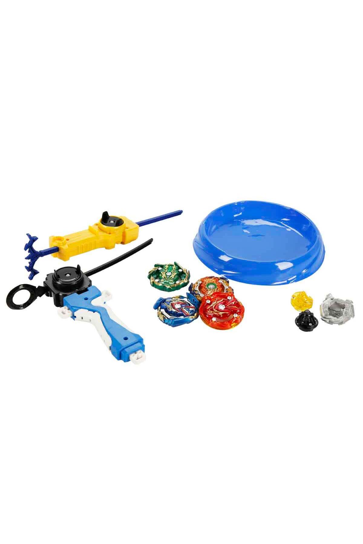 Zapp Toys Rüzgar Savaşçıları 4'lü Topaç Seti - Mavi Arena - Fiyatı