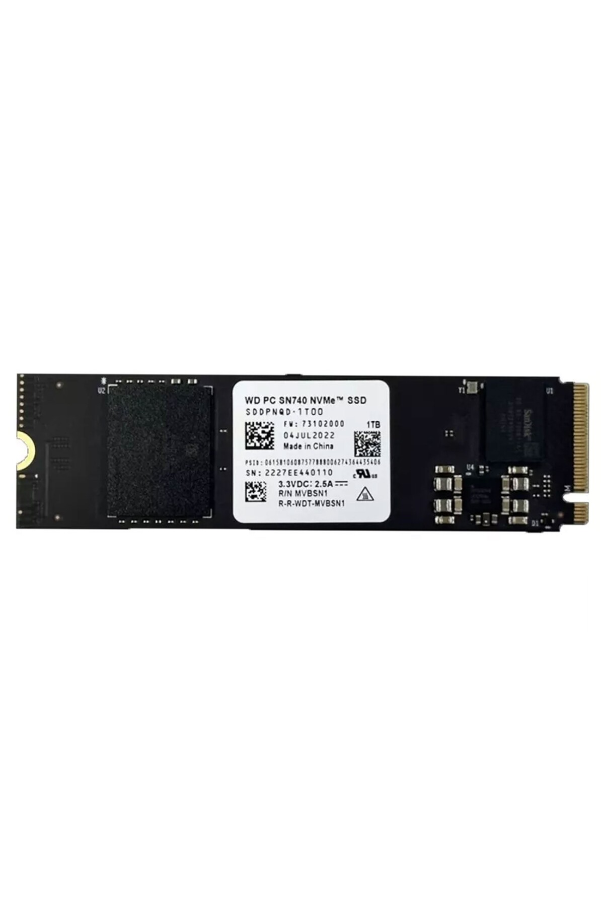 WD SN740 512GB 3000/2400 MB/s M.2 22x80 NVMe SSD - Fiyatı, Yorumları