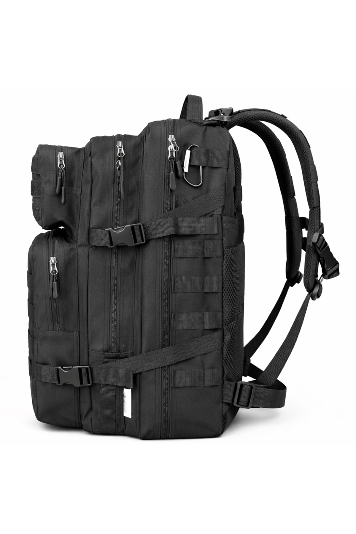 HAEGS  Taktik Sırt Çantası, Seyahat Çantası, Ordu Derecesinde Sağlam, Seyahat Sırt Çantası 45L -Siyah - Görsel 5