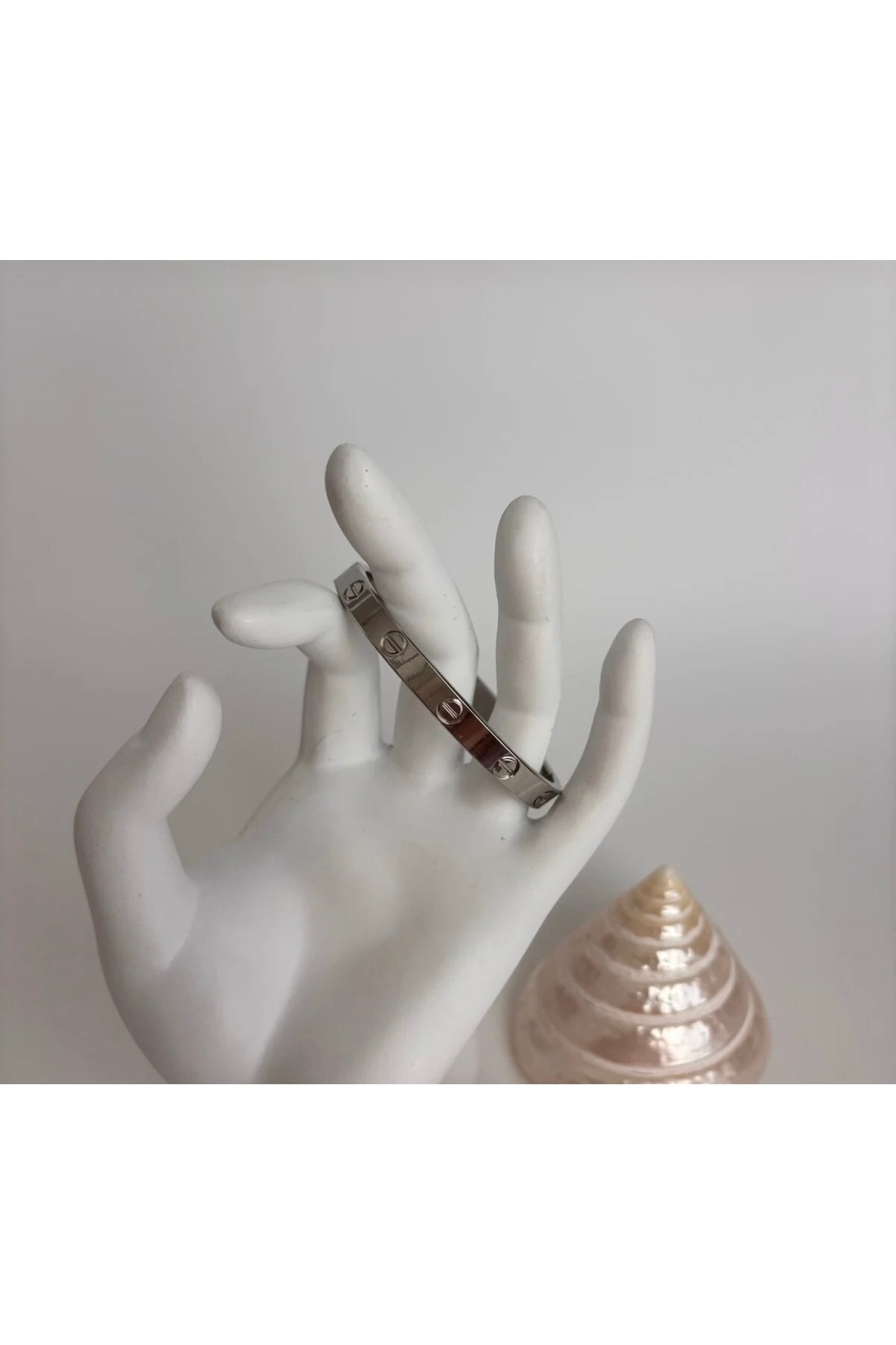 Shopendy  Paslanmaz Çelik Şık Kadın Bileklik - Görsel 6